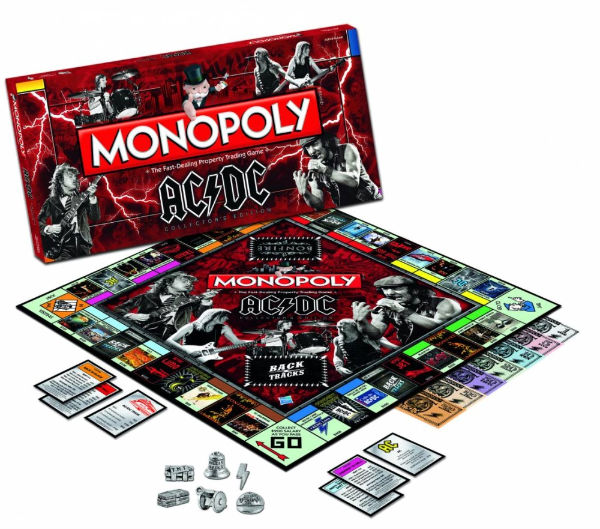 AC DC Monopoly set