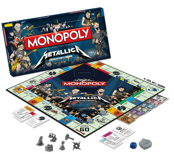 Metallica Monopoly set
