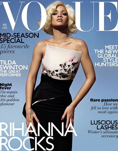 Блондинка Рианна Rihanna