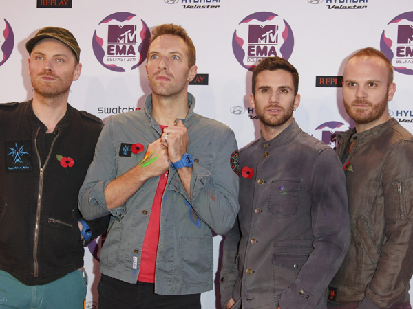 Coldplay MTV Europe Music Awards 2011