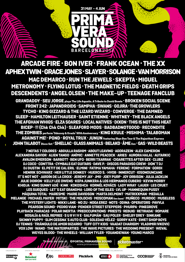  Фестиваль Primavera sound в Барселоне